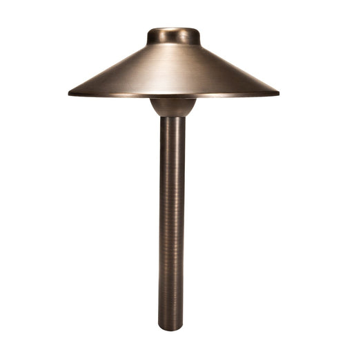 Total Light Boca Brass Path Light- 8