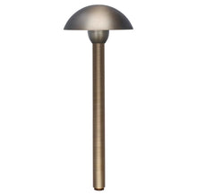 Load image into Gallery viewer, Total Light® Melbourne Dome Style Brass Path light with 15&quot; Stem
